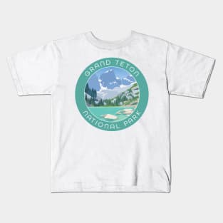 Grand Teton National Park Kids T-Shirt